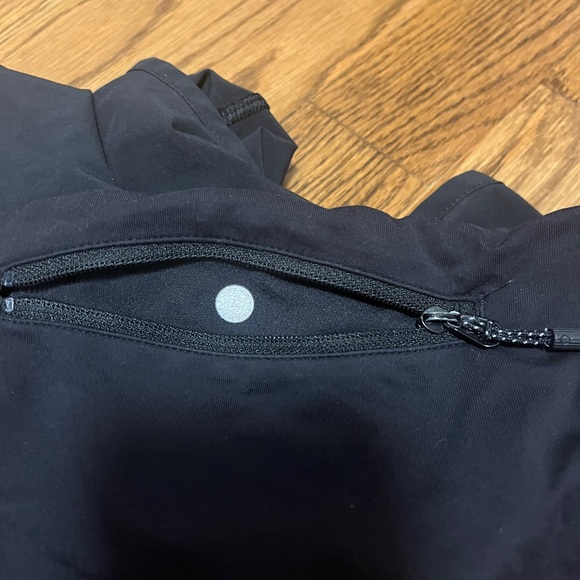 lululemon athletica Women's Jet Black Athletic Shorts - Picture 3 of 3